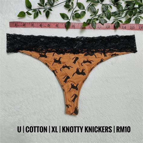 Thong Knotty Knickers Womens Fashion New Undergarments And Loungewear