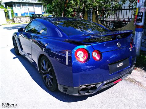2013 Nissan Gt R Daytona Blue Gorgeous Metallic Faceb Flickr