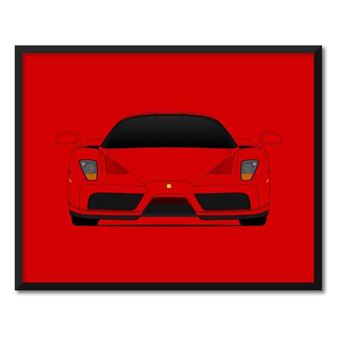 Ferrari Enzo Supercar Poster Print Wall Art Decor C1 Etsy