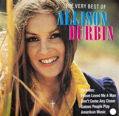 Allison Durbin The Very Best Of Allison Durbin Cd Compilation