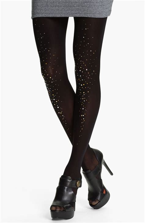 Pretty Polly Embellished Tights Nordstrom Exclusive Nordstrom