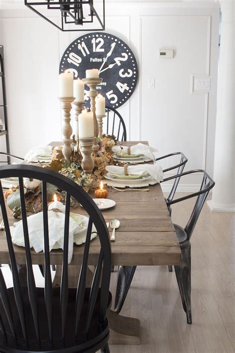 16 of the best paint colors for painting furniture. Farm House table reclaimed wood with metal chairs # ...