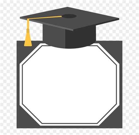 Hat Graduation Ceremony Bachelors Degree Graduation Cap Border