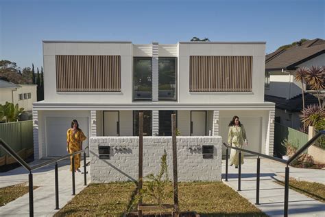 New Sydney Duplex Houses Two Sisters And Their Families The Interiors