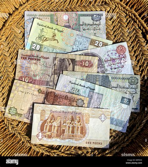 Egyptian Money High Resolution Stock Photography And Images Alamy
