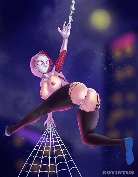 Spider Gwen By Rovintus Hentai Foundry