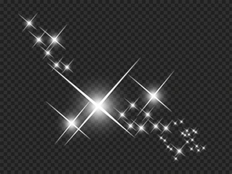Hd White Magic Shining Stars Effect Transparent Png Citypng