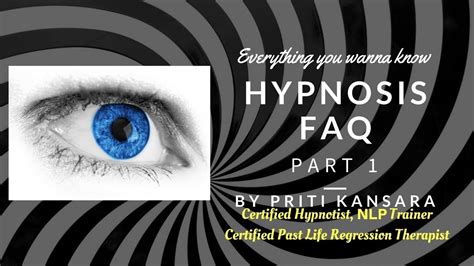 Hypnosis Part 1 In English Youtube