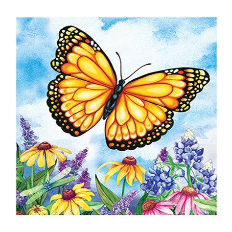 3d Full Round Diamond Painting Butterfly Decor China