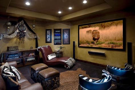 Some of the ideas on our list focus on making the best use of every available inch in the dorm room. 50 Creative Home Theater Design Ideas - InteriorSherpa