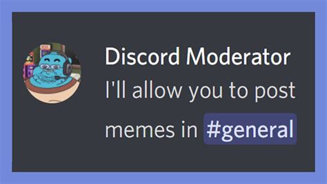 Why Discord Moderators Dont Let You Post Memes In General Youtube
