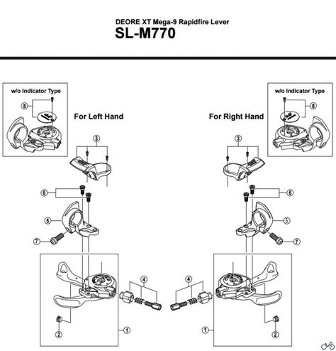 Shimano xt schaltwerk neu und gebraucht kaufen oder verkaufen. Shimano SL Shift Lever - Schalthebel SL-M770-2708 DEORE XT ...