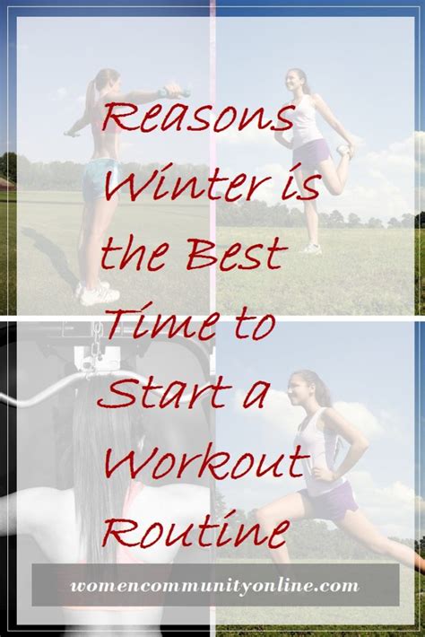 Reasons Winter Is The Best Time To Start A Workout Routine