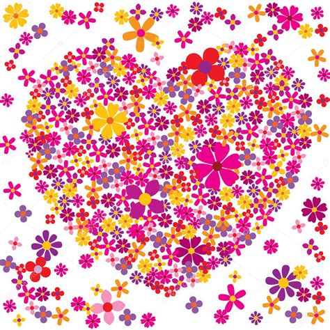 Flower Heart — Stock Vector © Ultraviolet 4600631