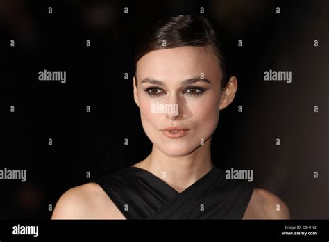 London Uk 24102011 Keira Knightley Attends The Premiere For A