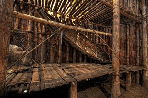 Canadian Geographic Photo Club Canoe Inside Iroquois Longhouse