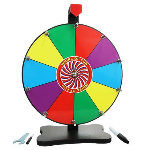 Buy Whirl Of Fun 12 Inch Prize Wheel Spinning Wheel For Prizes With