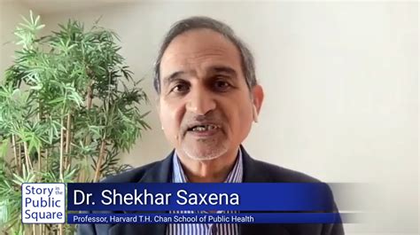Dr Shekhar Saxena On The Pandemics Impact On Mental Health Across The