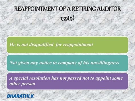 Appointment And Removal Of Auditor Ppt