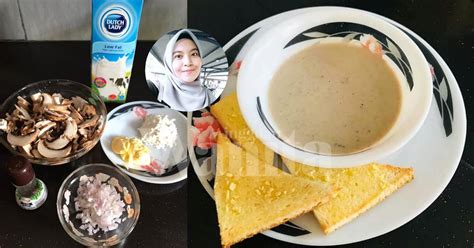 Bukan cendawan shitake) 90 butter 1 biji bawang holland, dipotong dadu 1 ulas bawang putih, dicincang/ ketuk 1.2 liter stok ayam (saya guna kiub ayam maggi. Buat Sendiri Sup Cendawan Berkrim Lagi Sedap Dari Guna ...