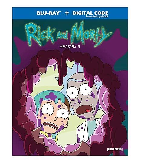 Rick And Morty Season 4 Blu Ray Dan Harmon Justin