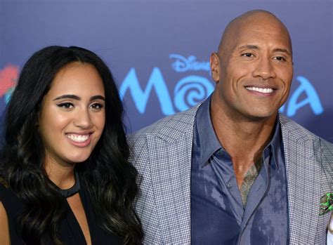 dwayne johnson and his daughter simone s cutest pictures popsugar celebrity photo 2