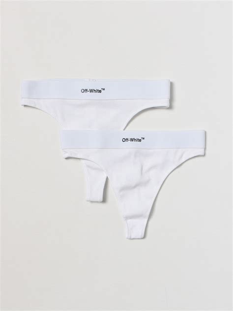 off white lingerie for woman white off white lingerie owua041c99fab002 online on giglio