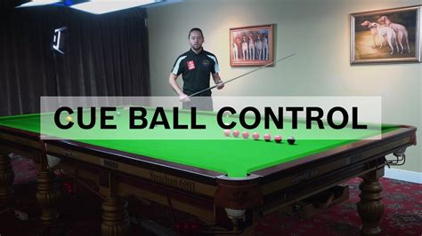 Cue Ball Control Method To Improve Quickly Snooker Tutorial For