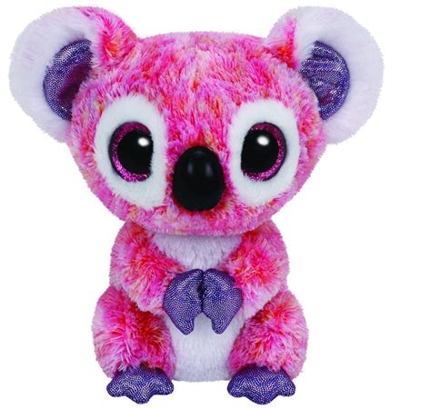 Ty Beanie Boos Kacey The Pink Koala Plush