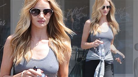 Rosie Huntington Whiteley Looks Like A Total Glamazon As She Leaves The
