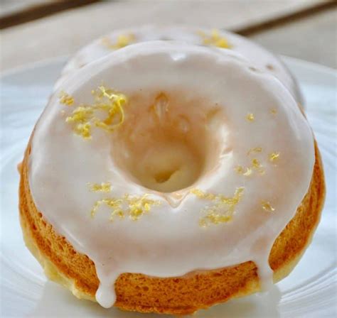 Baked Sour Cream Doughnuts With Lemon Glaze Little House Big Alaska