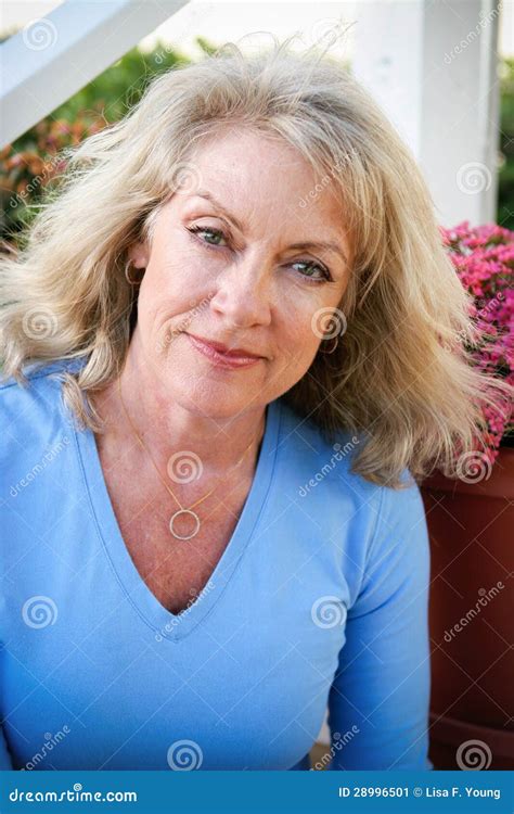 Attractive Middle Aged Woman