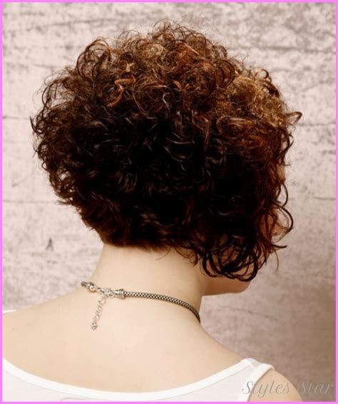 Short Curly Haircuts Back View Star Styles Stylesstarcom