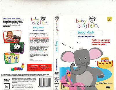 Baby noah animal expedition is another dvd that focuses on animals from around the world and is set in a musical genre, including music by beethoven, strauss and mozart. BABY EINSTEIN-BABY NOAH-ANIMAL Expedition-2004-Baby-DVD ...