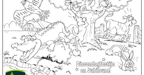 Damen Illustraties presenteert! Kleurplaat dierendag 2015
