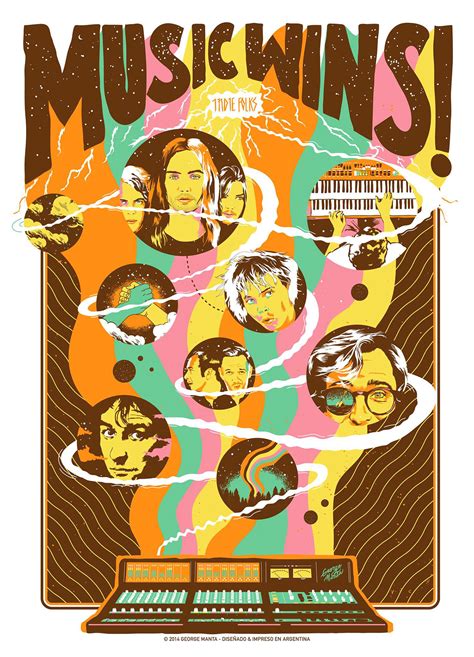 Music Wins Festival Screen Print Poster On Behance