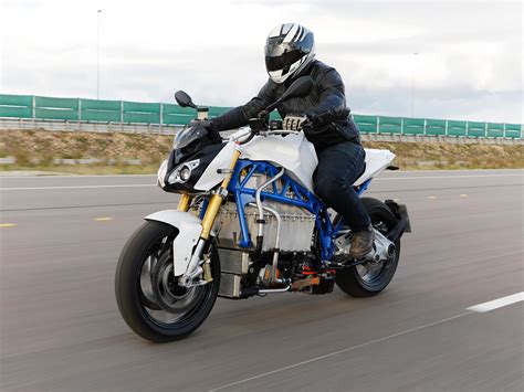 Bmw E Power Roadster Prototype Electric Motorcycle Unveiled