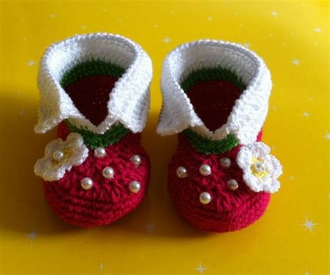 Zapatitos Tipo Botín Girls Shoes Girl Things Crochet Baby Crochet