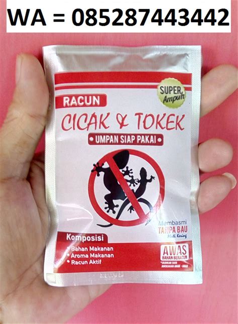 Belum cuba belum tahu, setakat ni feedback mostly positive. Jual Racun Cicak Dan Tokek Sachet Siap Pakai paling ampuh ...