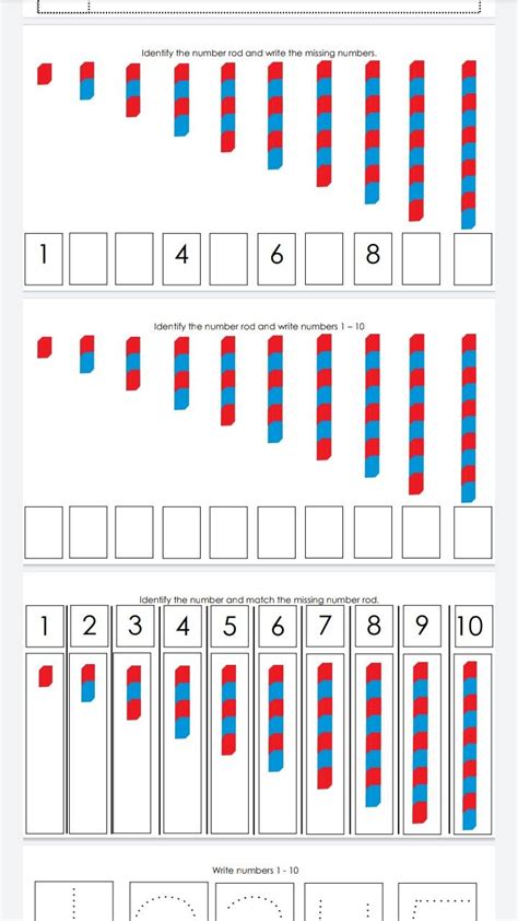 An Info Sheet Showing The Number And Type Of Numbers In Each Column With Different Colors