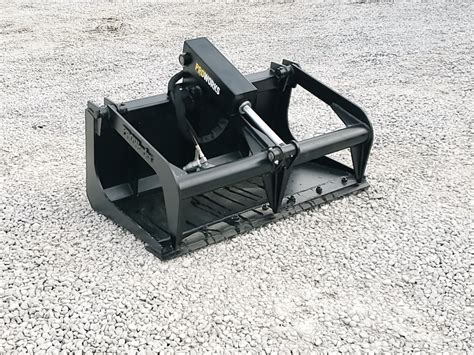 42″ Heavy Duty Smooth Bucket Grapple Attachment Fits Mini Skid Steer