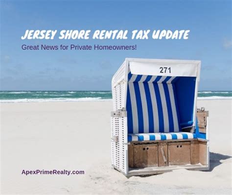Jersey Shore Rental Tax Update For Private Homeowners Jersey Shore