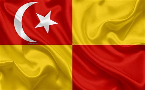 Selangor flag logo is a palette in flag category and belongs to symbol sub category. Download wallpapers Flag of Selangor, 4k, silk texture ...