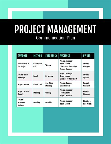 30 Project Plan Templates Examples To Align Your Team Management Images