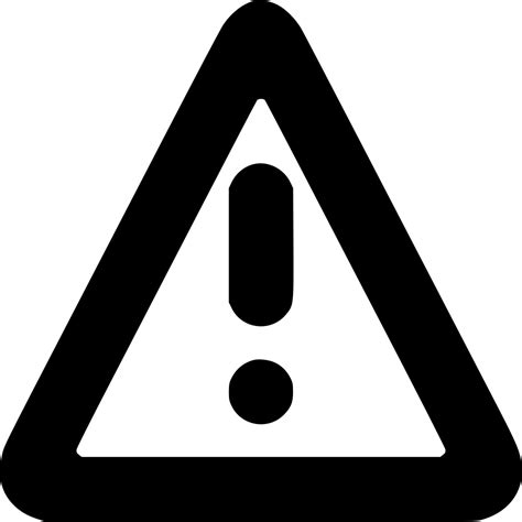 Danger Warning Sign Caution Alert Attention Error Svg Png Icon Free Download (#515232 ...