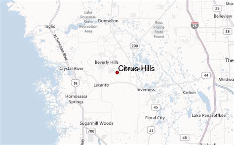 Citrus Hills Location Guide