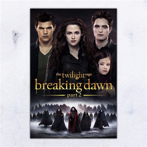 Updateclassic The Twilight Saga Breaking Dawn Part Movie Poster And