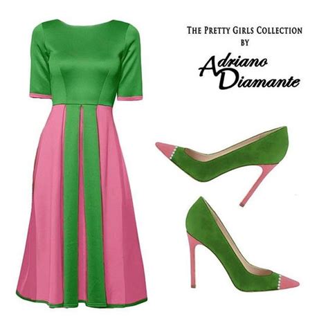 Pink And Green Apparel Alpha Kappa Alpha Pinterest Green