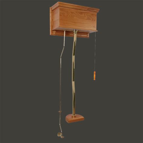 Repairing your toilet fill valve will save water and will save you. High Tank Toilet Conversion Kit Lt Oak Brass ZPipe ...
