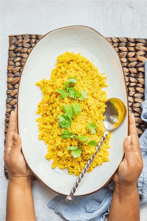Enjoy This Delicious And Healthy Turmeric Coconut Rice For Your Next